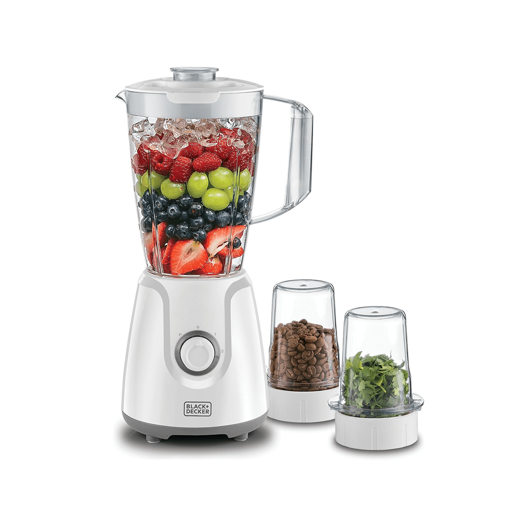 Mixeur Blender Avec 2 Moulins Broyeurs Black Decker BX4000B5