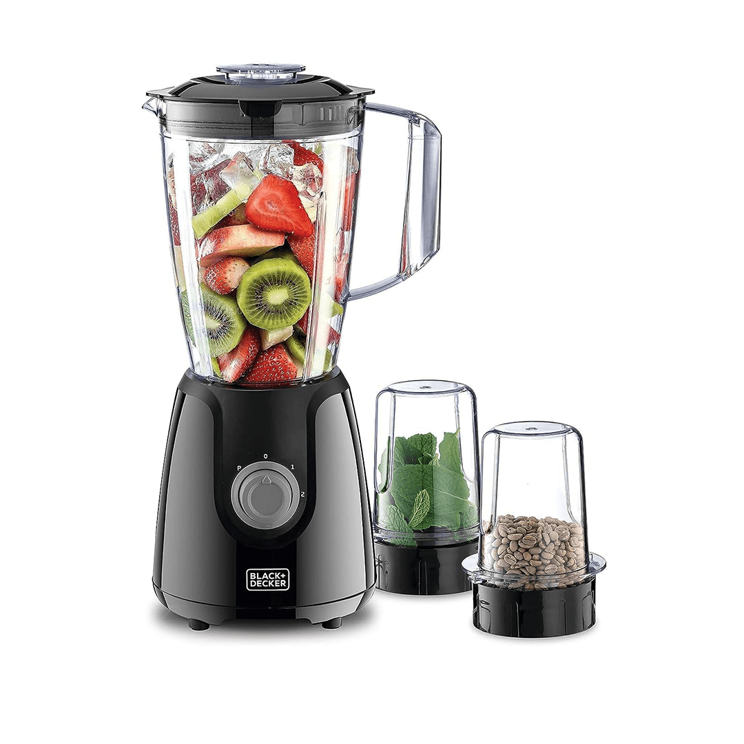 Mixeur Blender Avec 2 Moulins Broyeurs Black Decker BX440B5