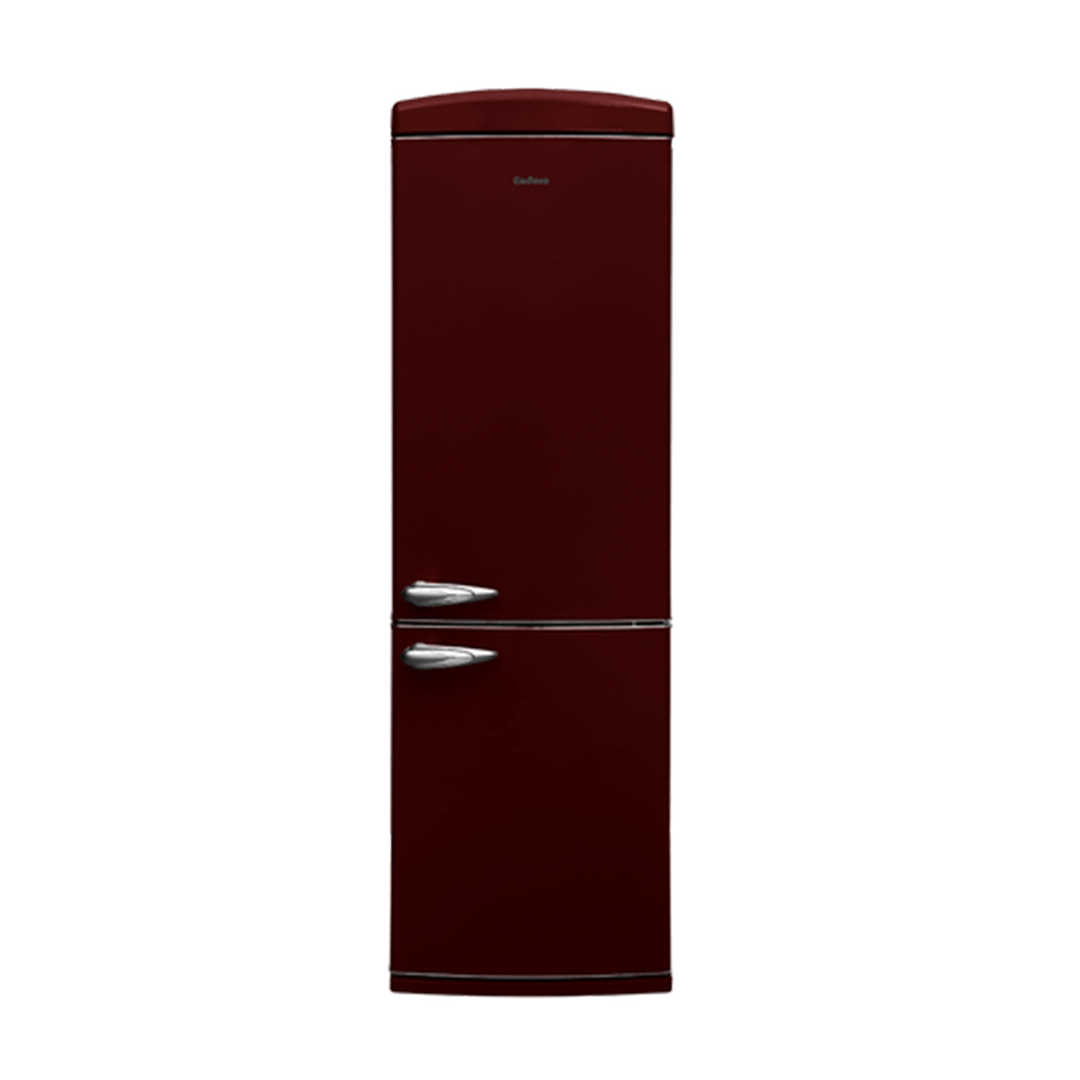Réfrigérateur nofrost Enduro 400L rétro couleur rouge bordeaux RCNR400PR