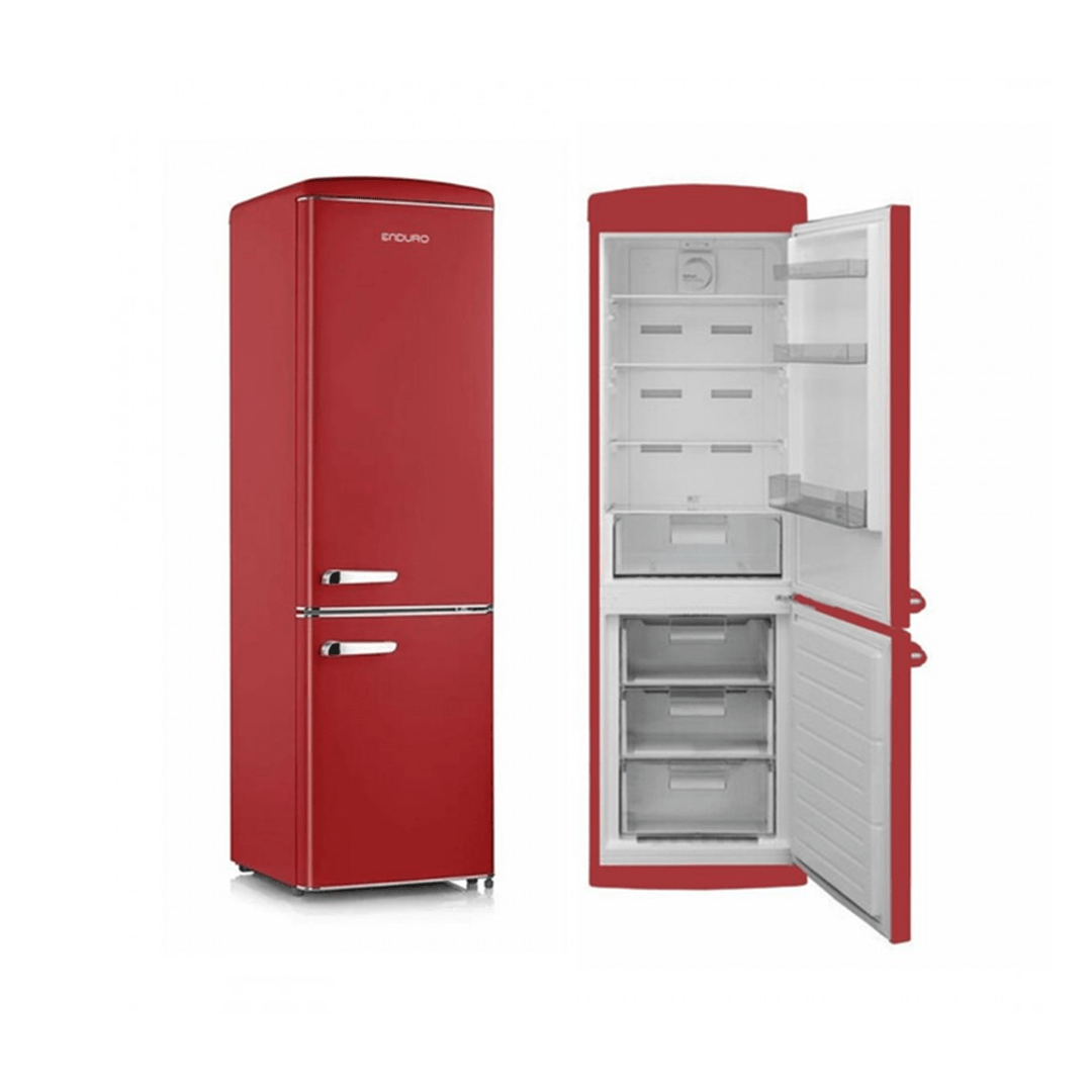 Réfrigérateur rétro Enduro nofrost 400L rouge sang Enduro RCNR400PRD