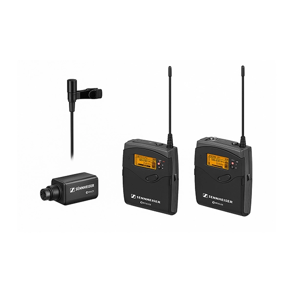 Système de Microphones Cravate Sans fil (1 Émetteur, 1 Récepteur) Sennheiser EW100G3