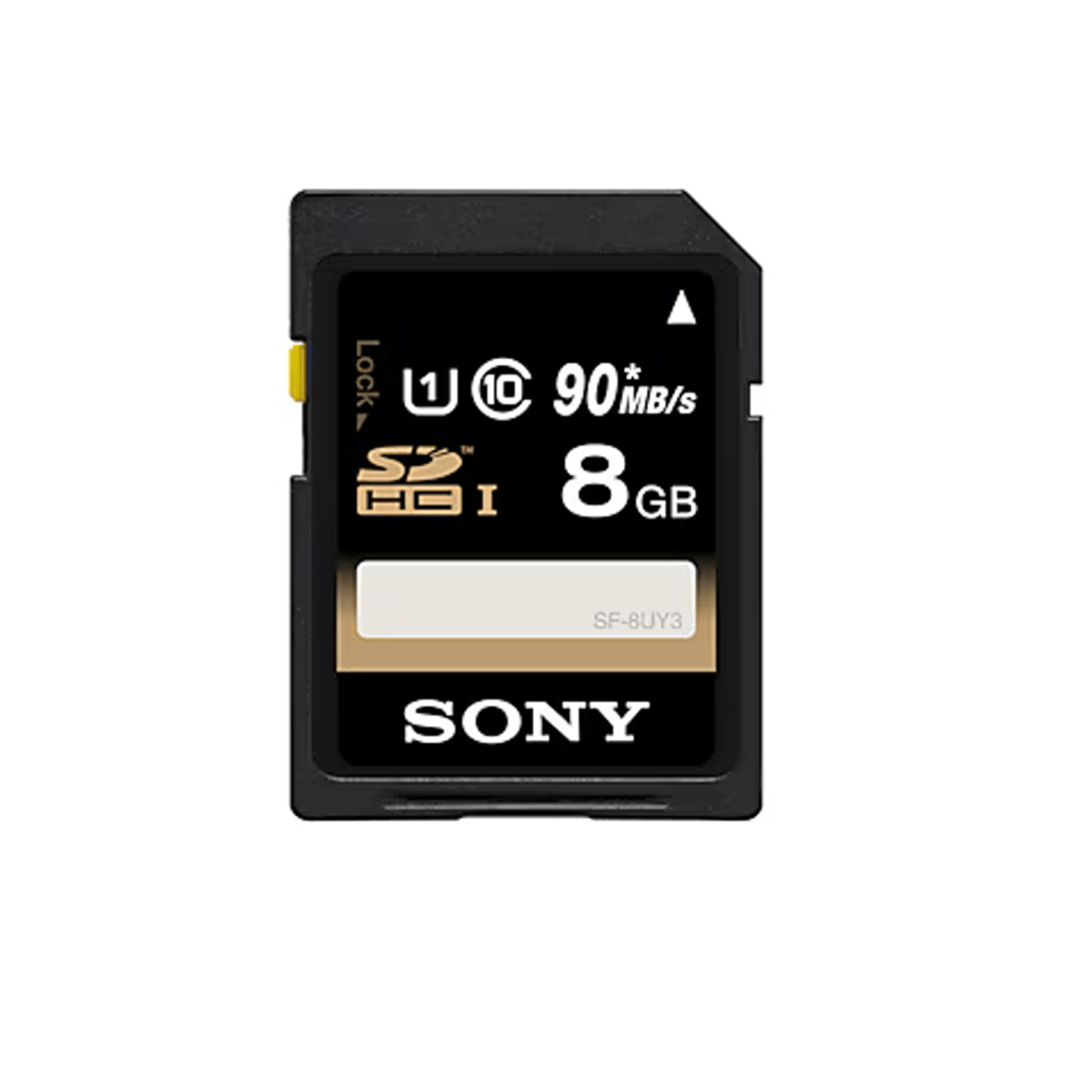 CARTE MEMOIRE 8 GB SONY SD SF 8 Y 3